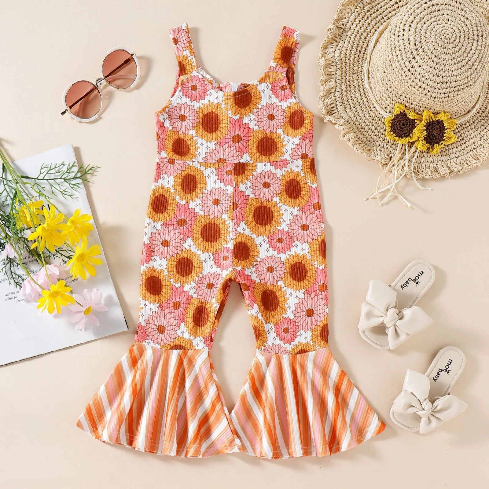 Kids Bell Jumpsuits