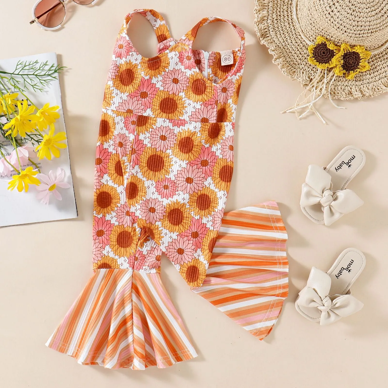 Kids Bell Jumpsuits
