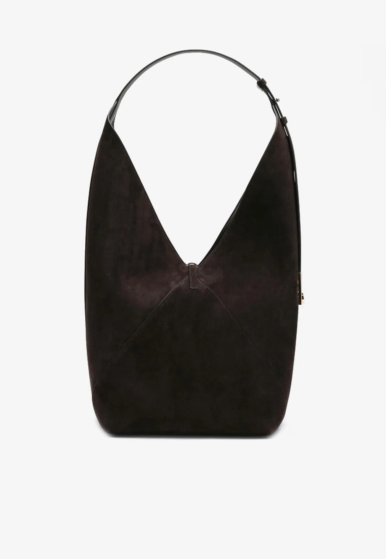 Large Suede Hobo Bag