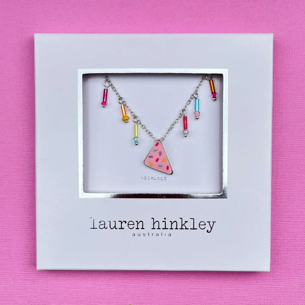 LAUREN HINKLEY TEA PARTY FAIRY BREAD NECKLACE