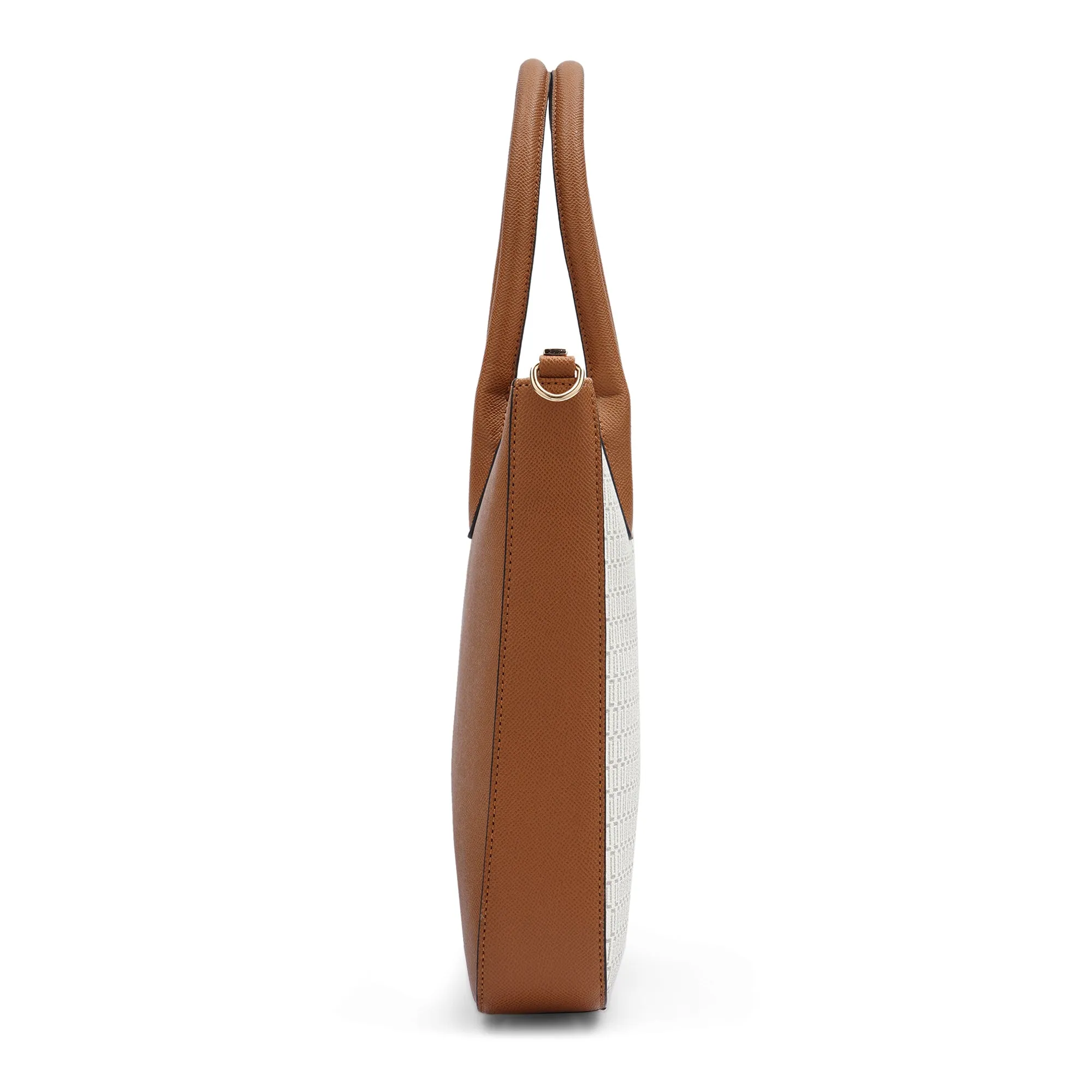 Lavie Luxe Mono Raily Pro Off White Large Women's Handbag