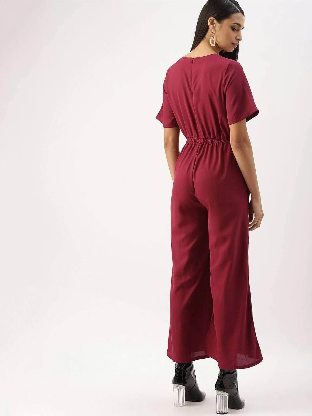 Lemon Tart V Neck Detail LTJMPS8 Jumpsuit