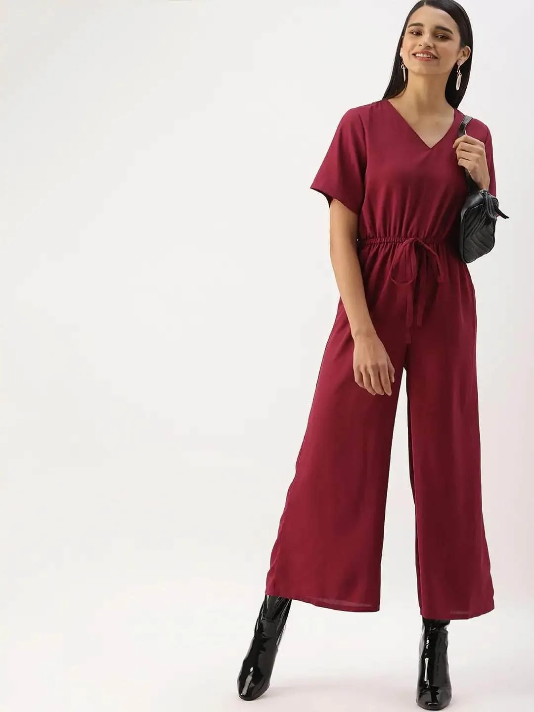Lemon Tart V Neck Detail LTJMPS8 Jumpsuit