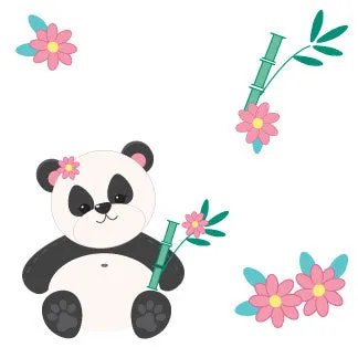 Lift Top Jewelry Box - Panda Bear
