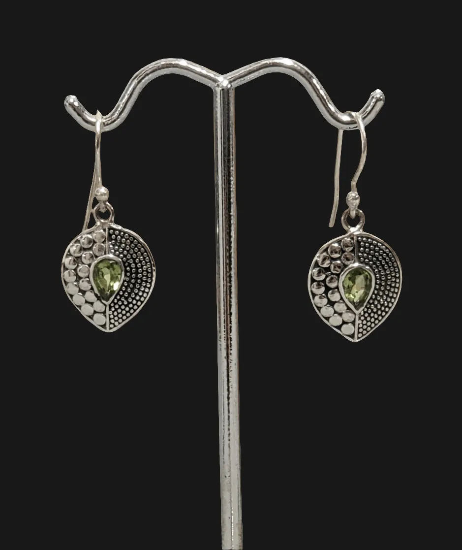 Luminescent Peridot Earrings