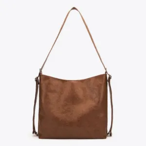 'Maeve' Hobo Leather Crossbody Bag