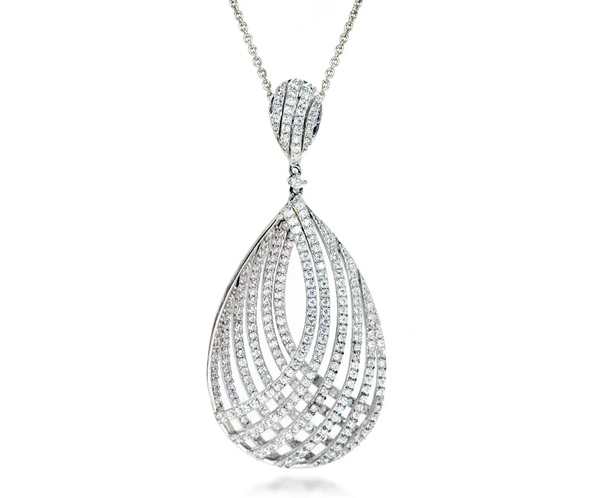Make Them Jealous Teardrop Crystal Necklace