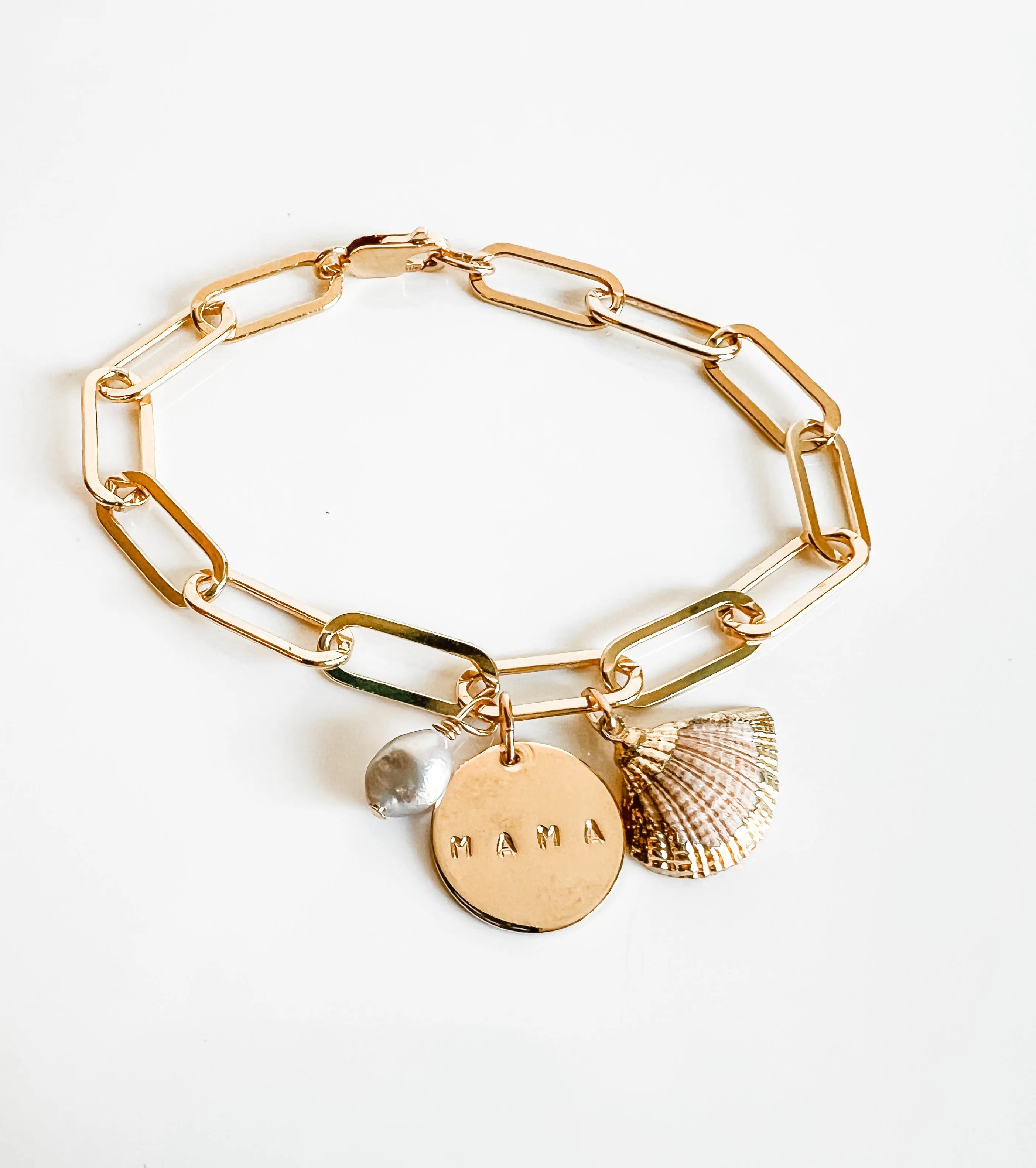 Mama charm bracelet