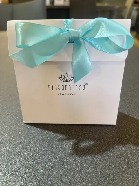 Mantra Lotus Bracelet | Sterling Silver