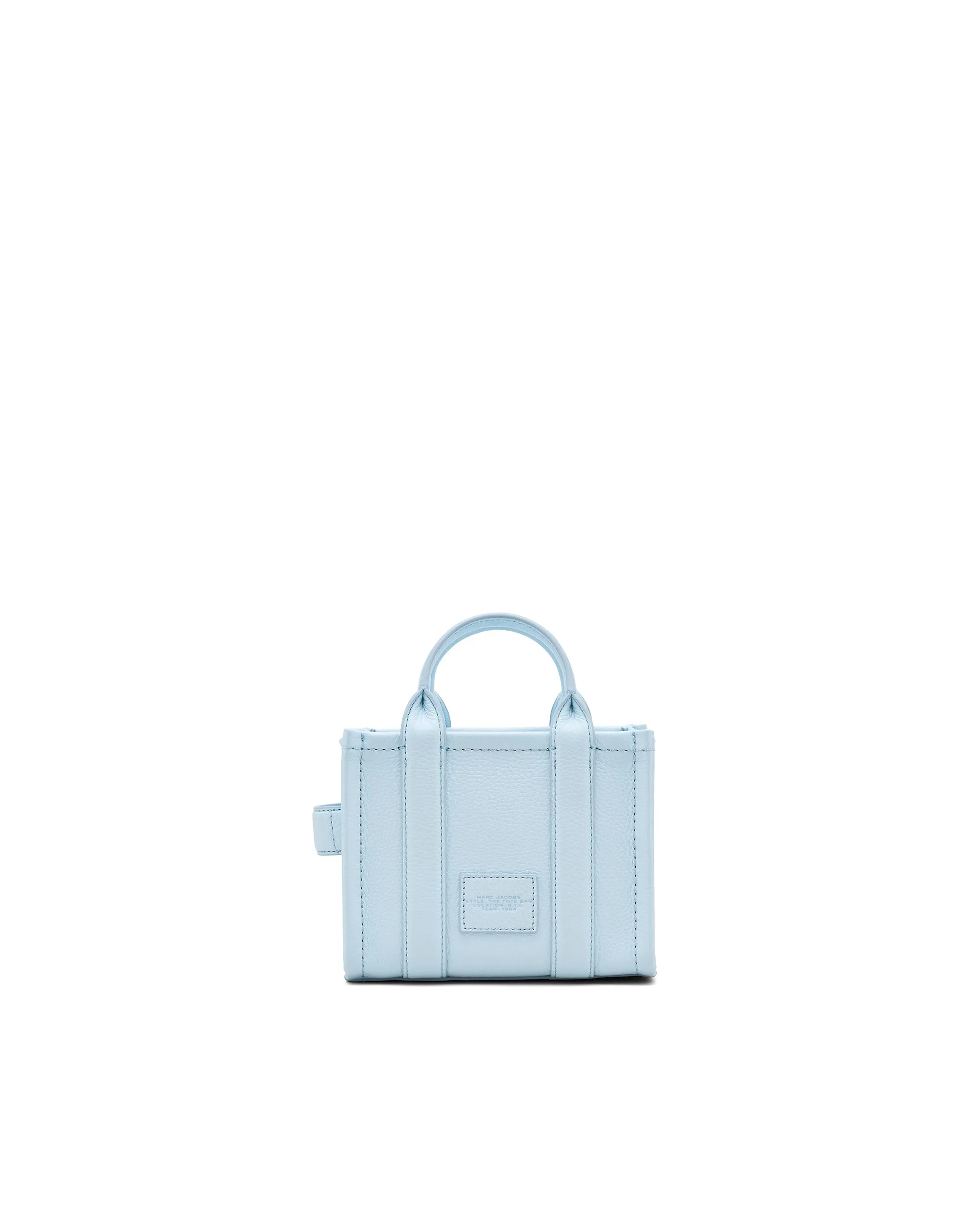 Marc Jacobs The Leather Crossbody Tote Bag Cloud Blue