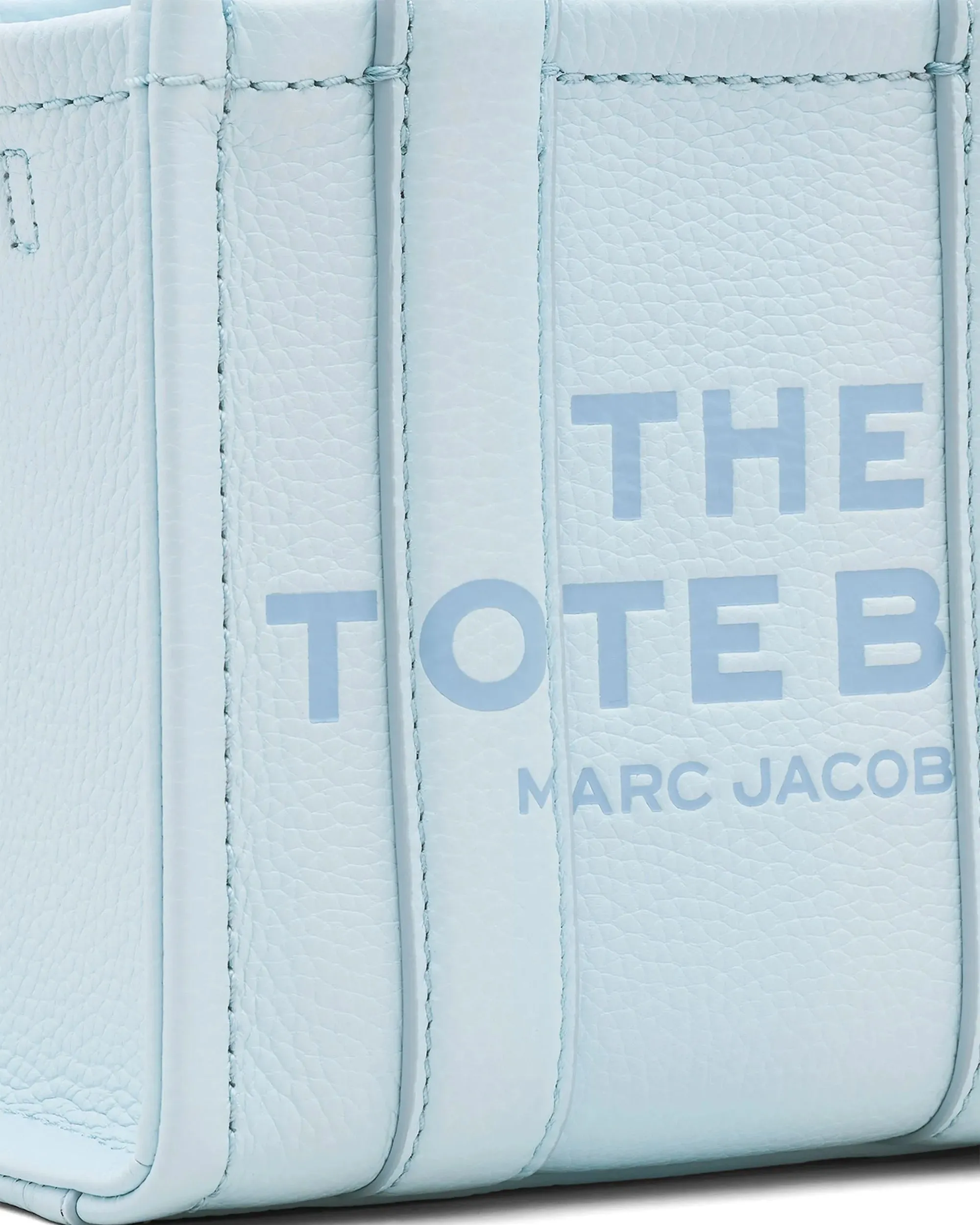 Marc Jacobs The Leather Crossbody Tote Bag Cloud Blue