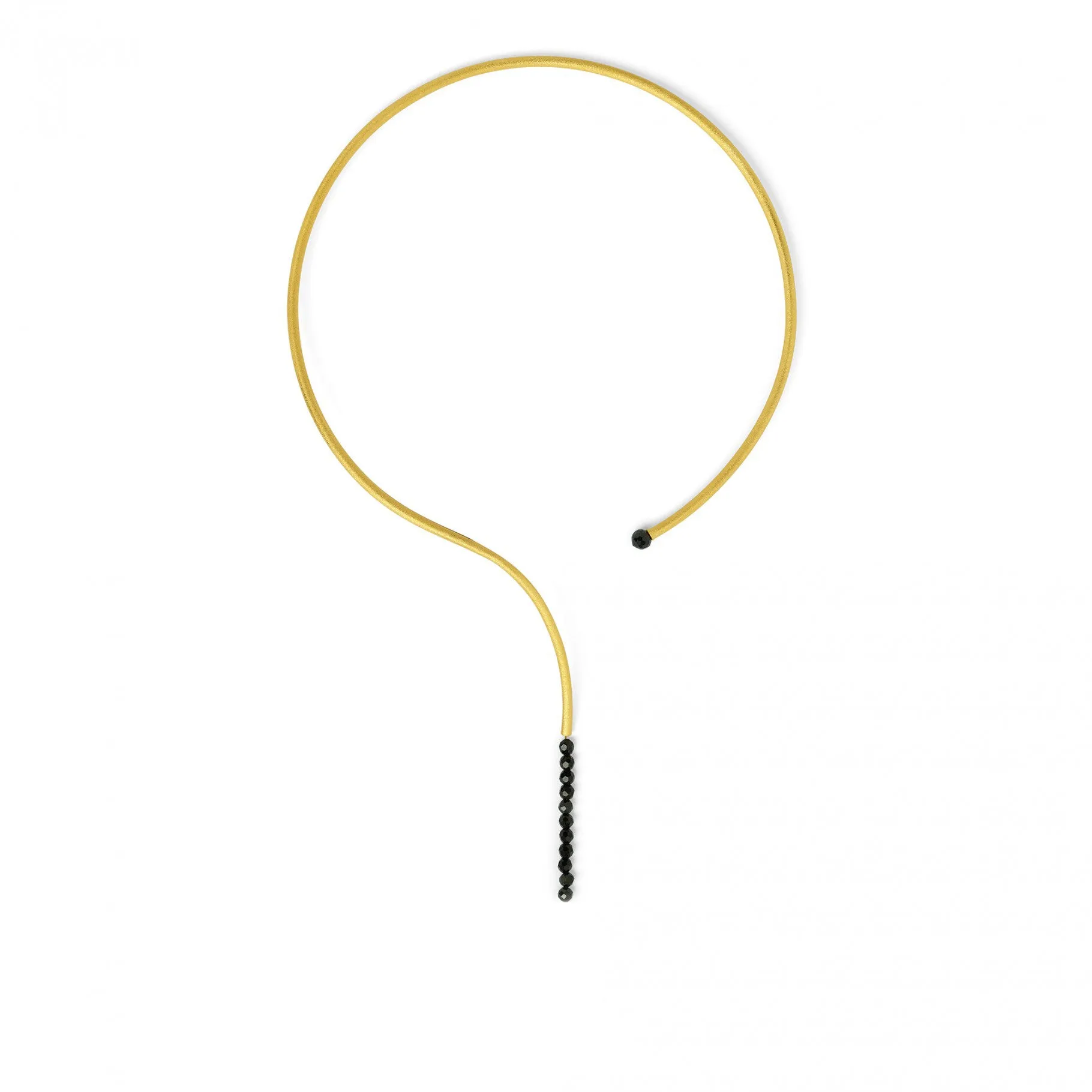Marla Black Spinel Necklace