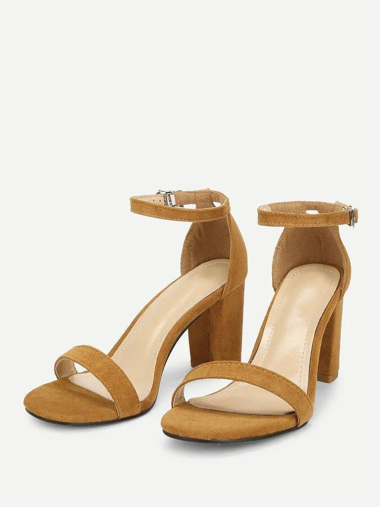 Mary Jane Heeled Sandals