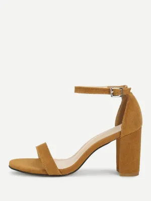 Mary Jane Heeled Sandals