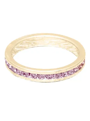 Maya J Birthstone Ring - Gold June