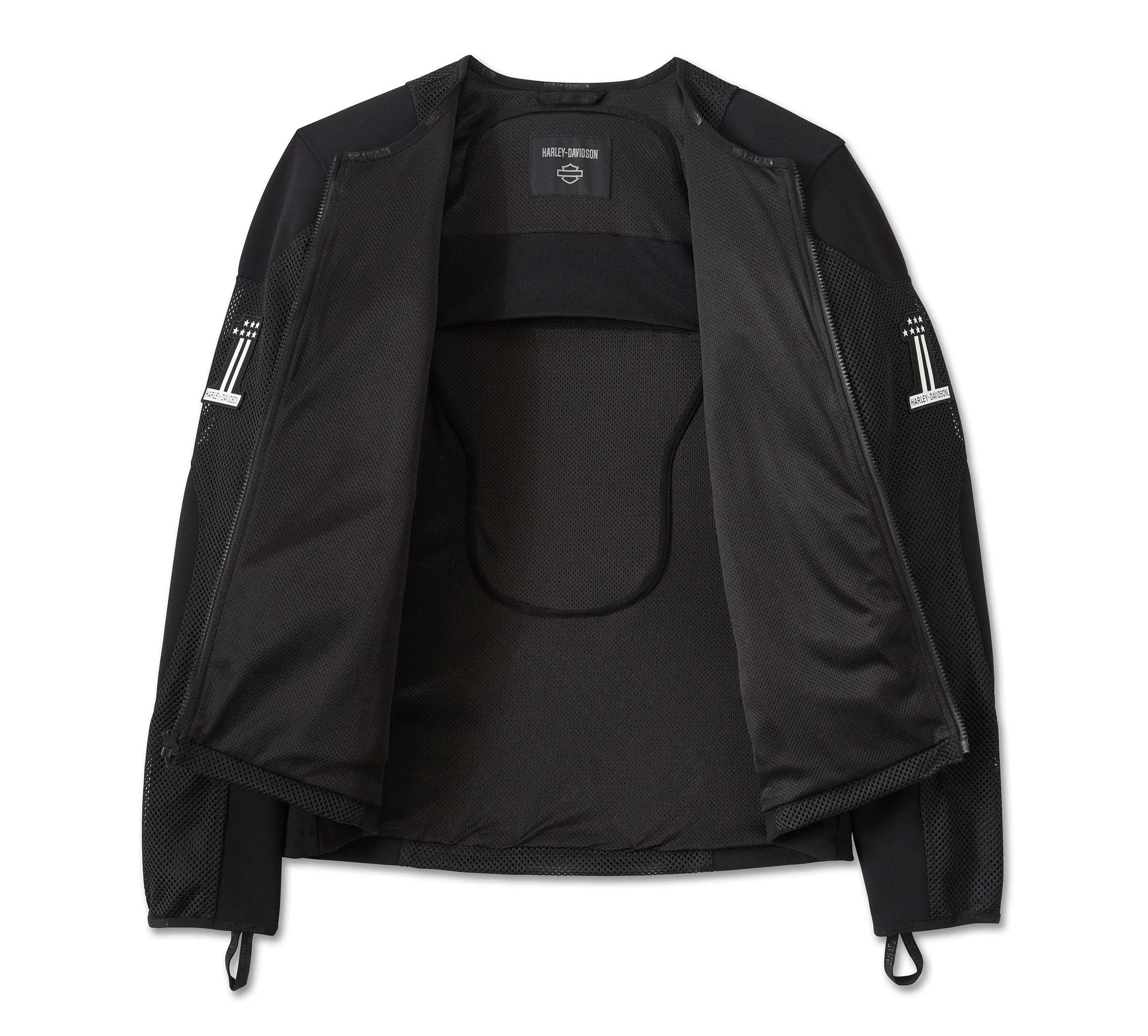 Men's H-D Shield Riding Jacket - Harley Black