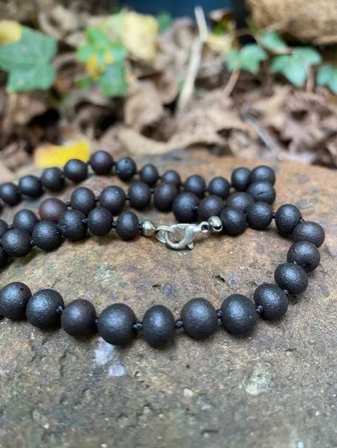 Men's Raw Amber necklaces