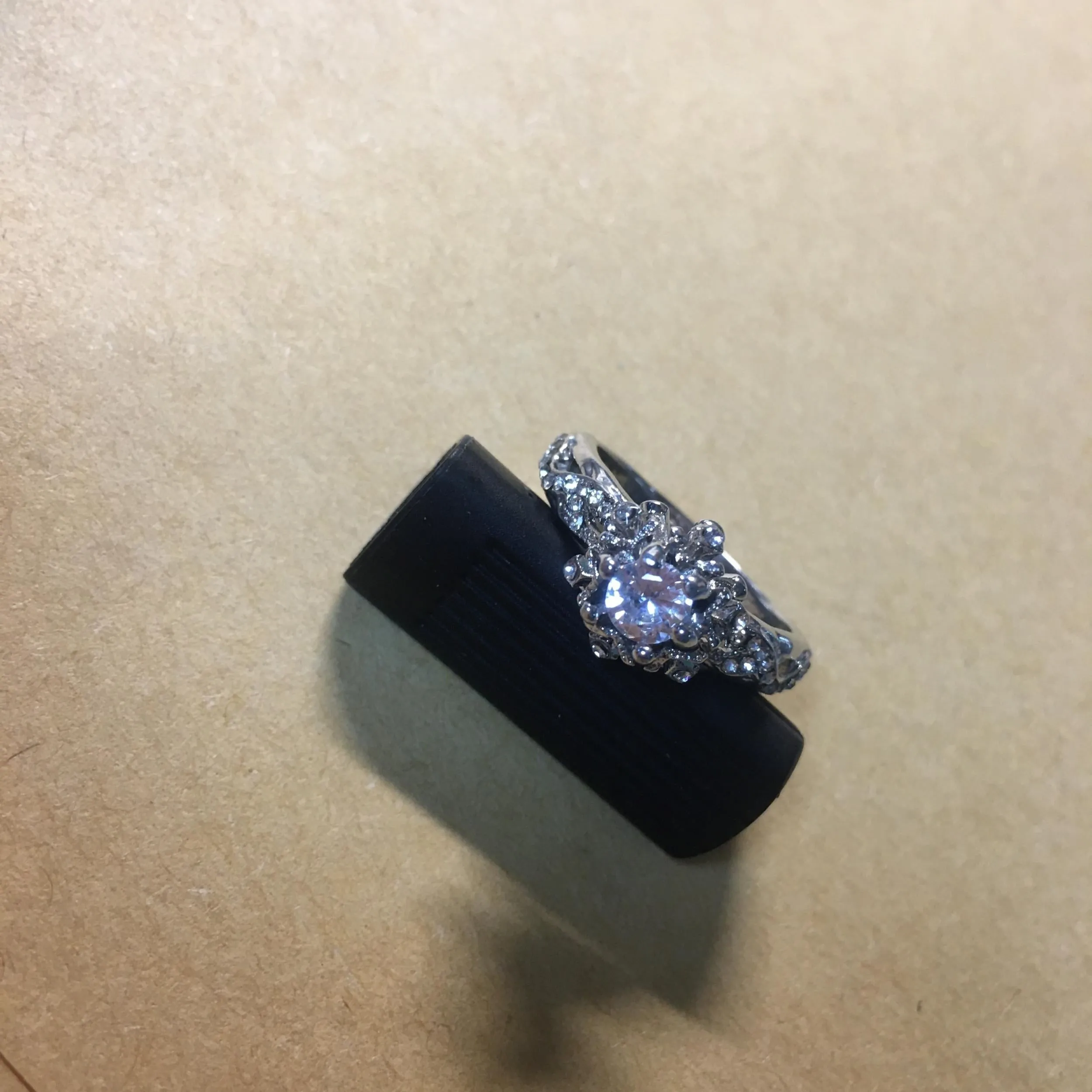 Men's Size 5-11 Birthstone Promise Rings