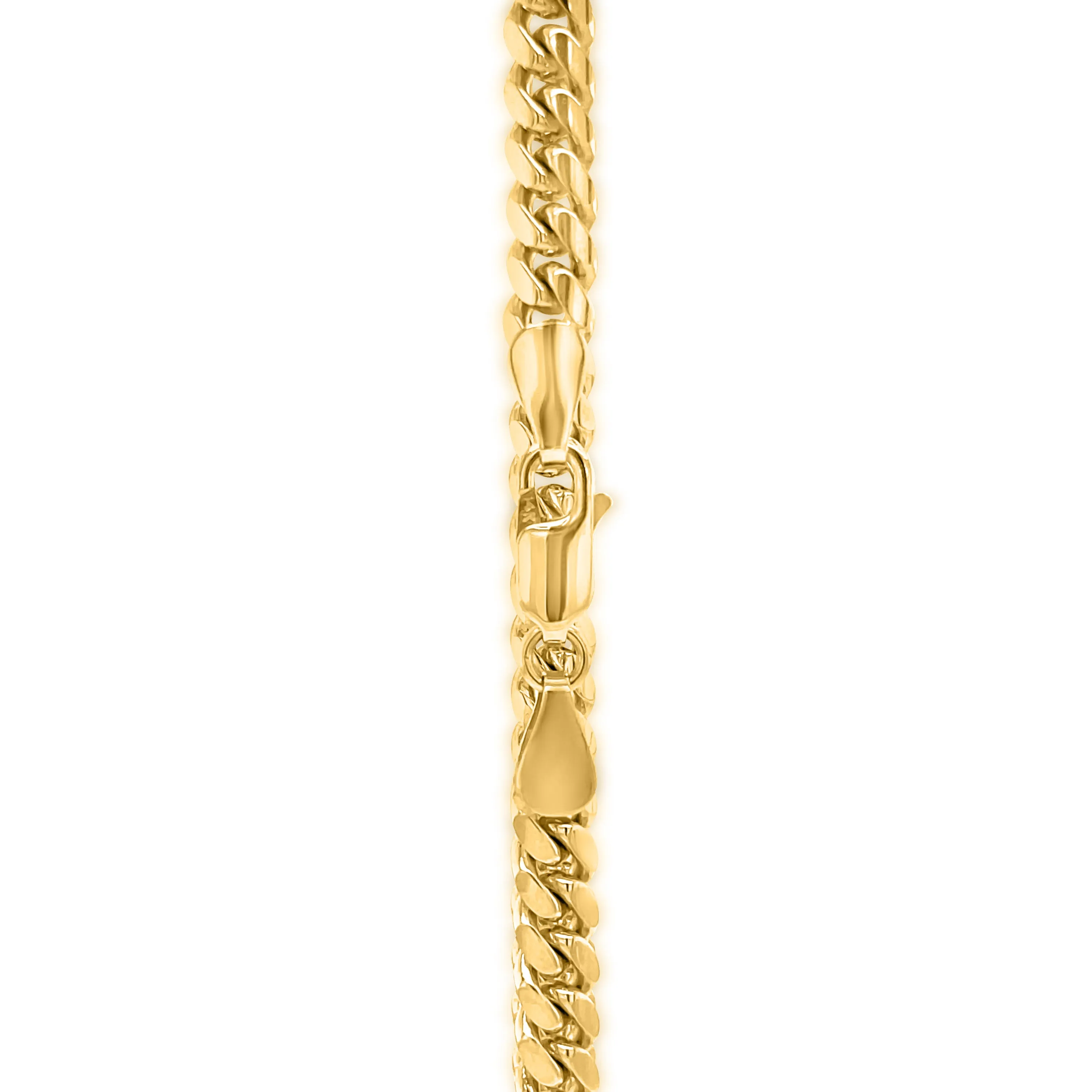 Miami Cuban Bracelet in 14k Yellow Gold