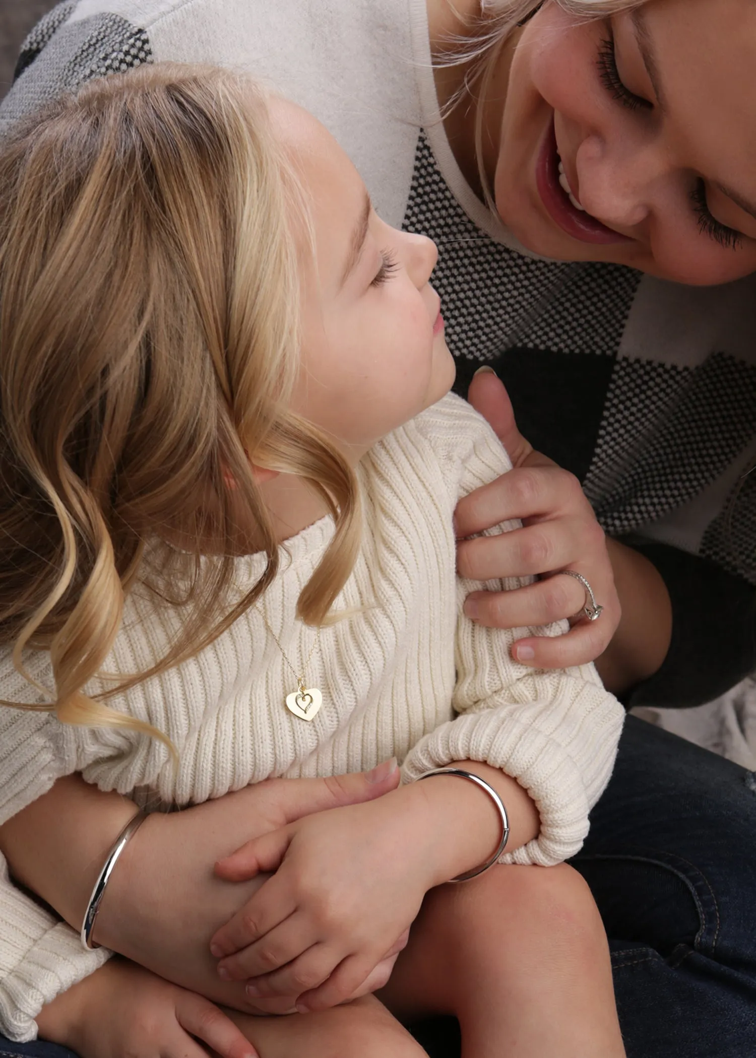 Mom and Me Bangle Bracelet Set