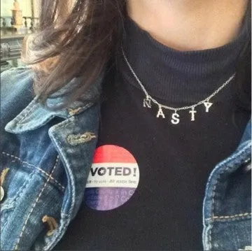 NASTY Word Necklace