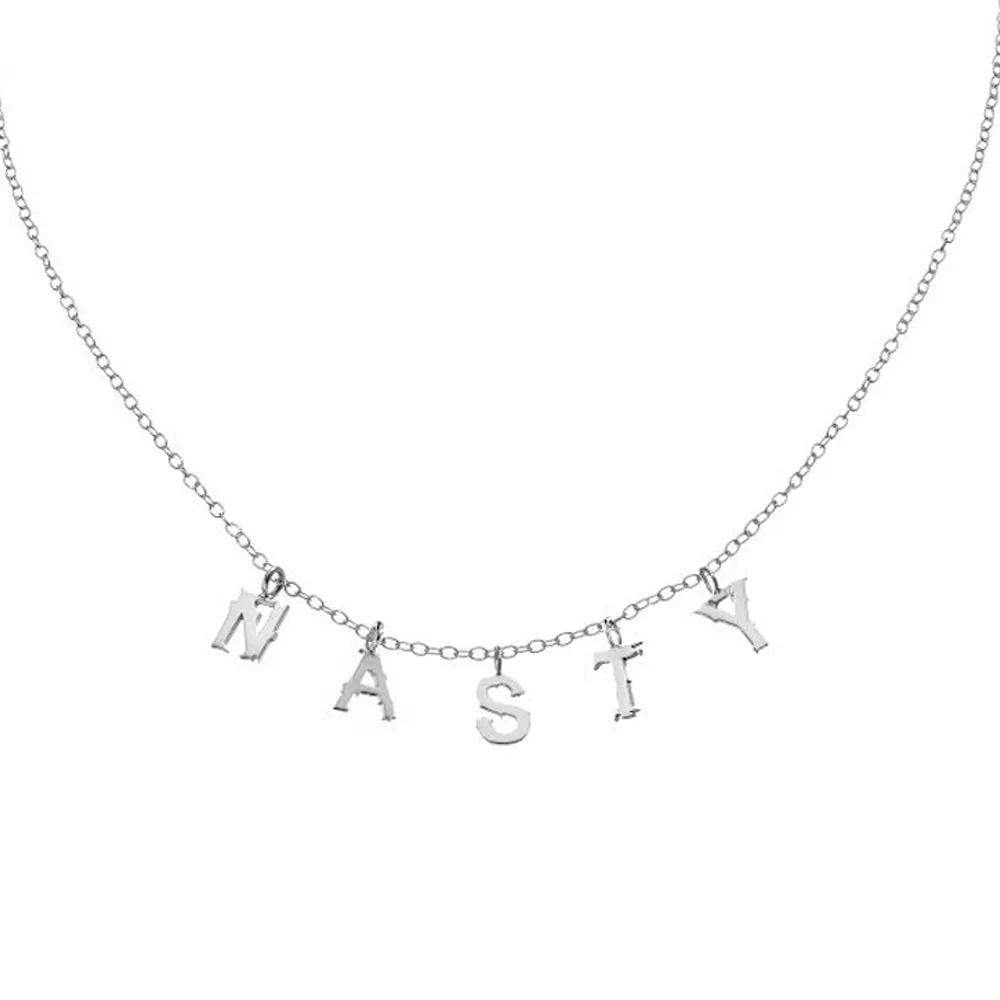 NASTY Word Necklace