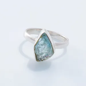 Natural Aquamarine Ring