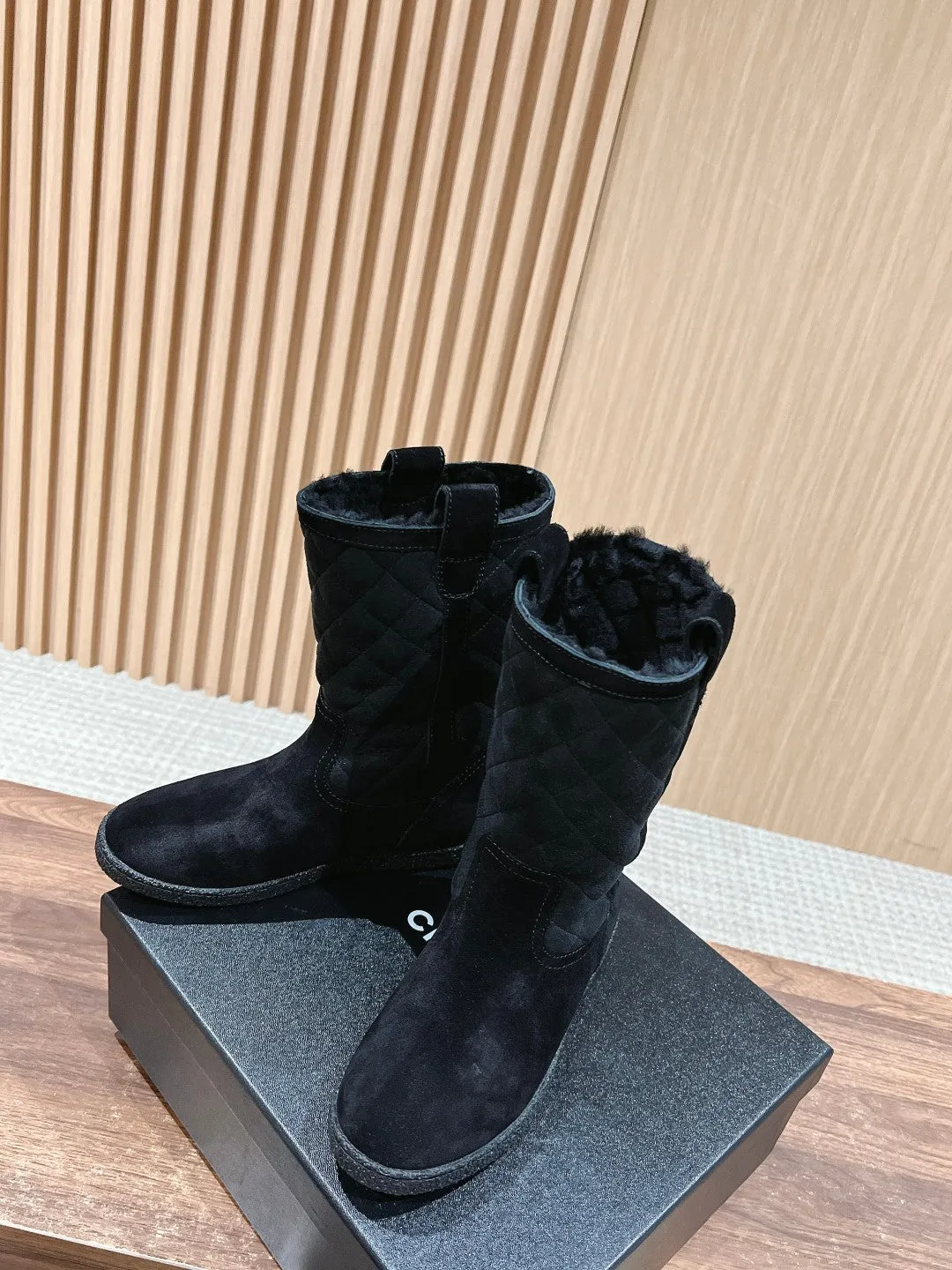 New autumn and winter fur snow boots