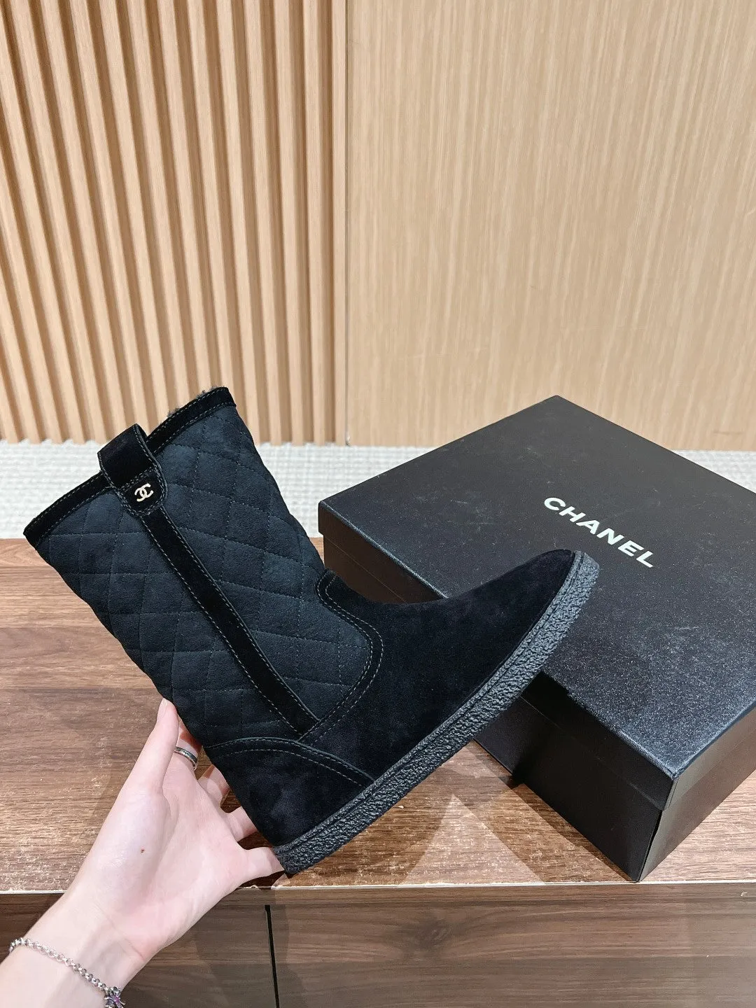 New autumn and winter fur snow boots