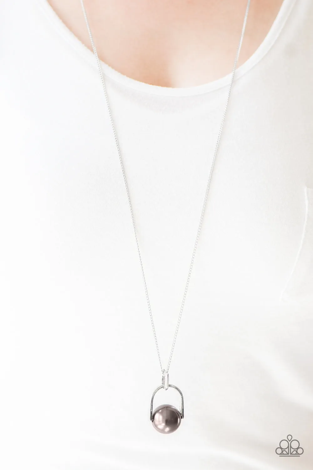 Paparazzi - Dramatically Diva - Silver Necklace