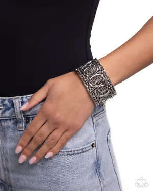 Paparazzi - Forged Fashion - Silver Bracelet