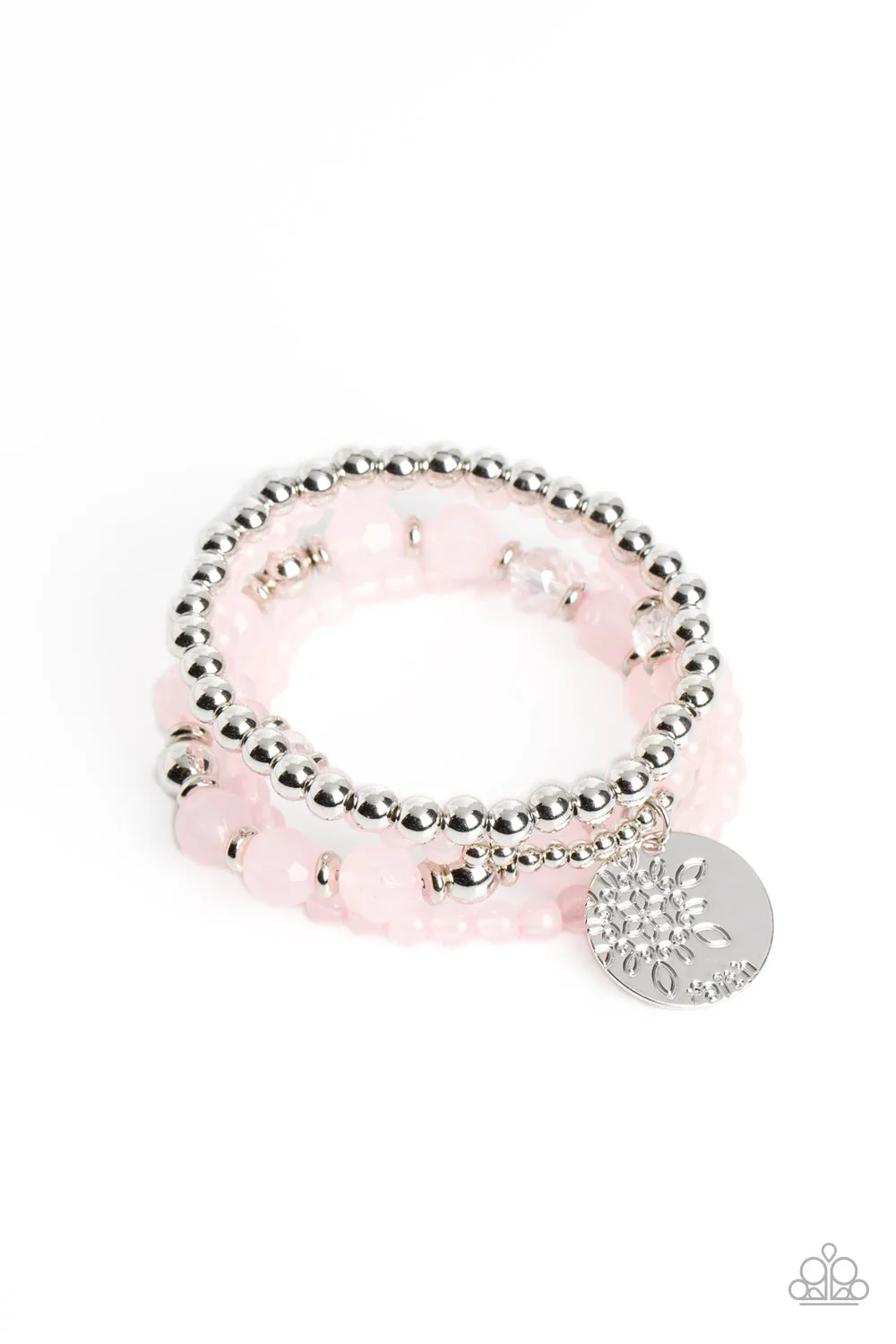 Paparazzi Surfer Style - Pink Bracelets