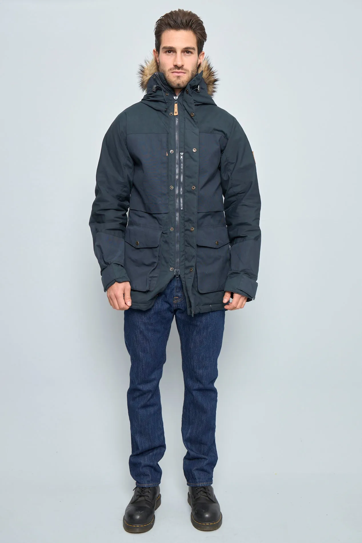 Parka Azul fjall raven Talla Xs