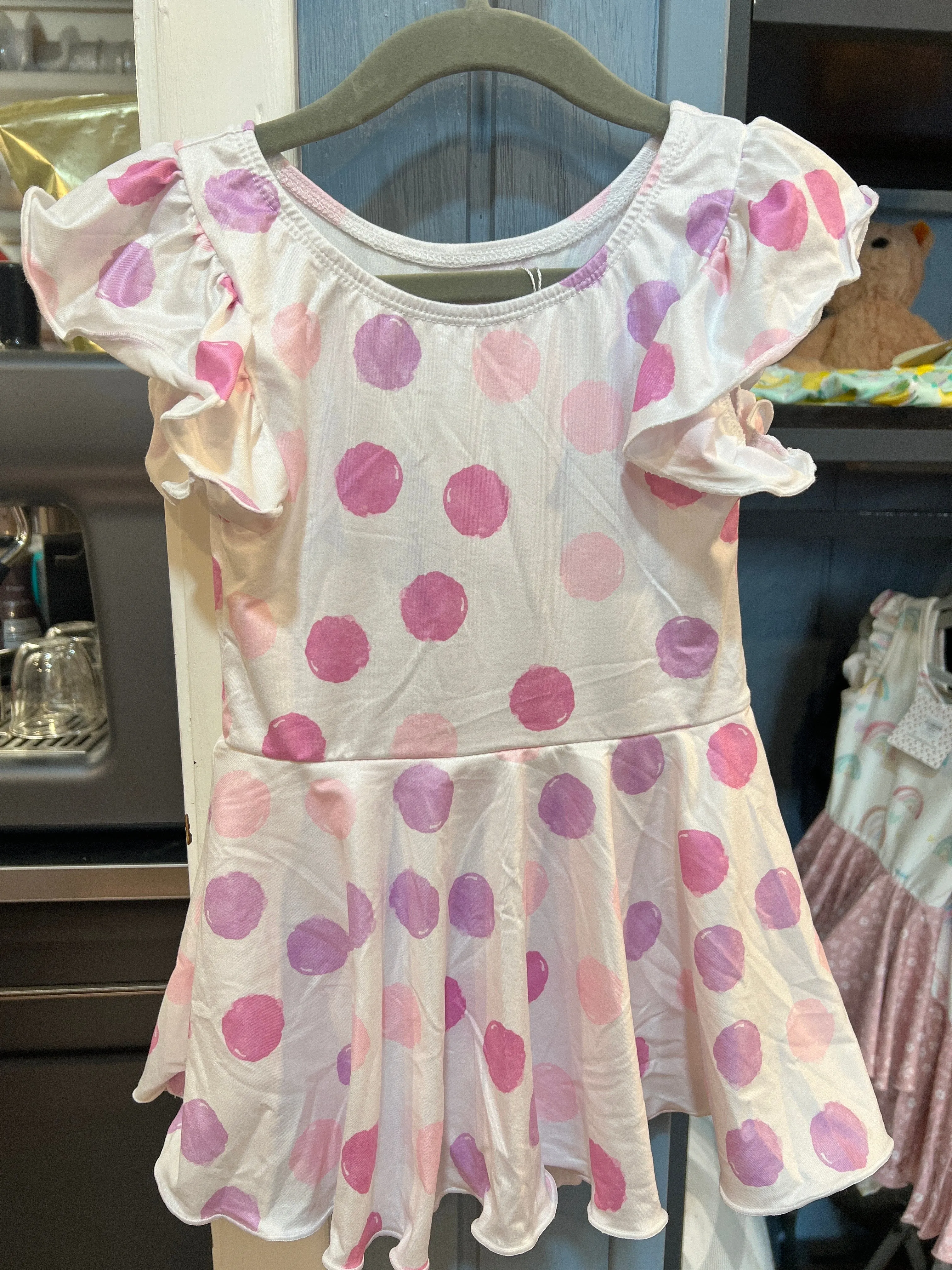 Pastel Polka Dot Leotard