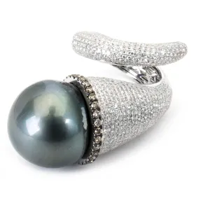 Pearl Swirl Ring
