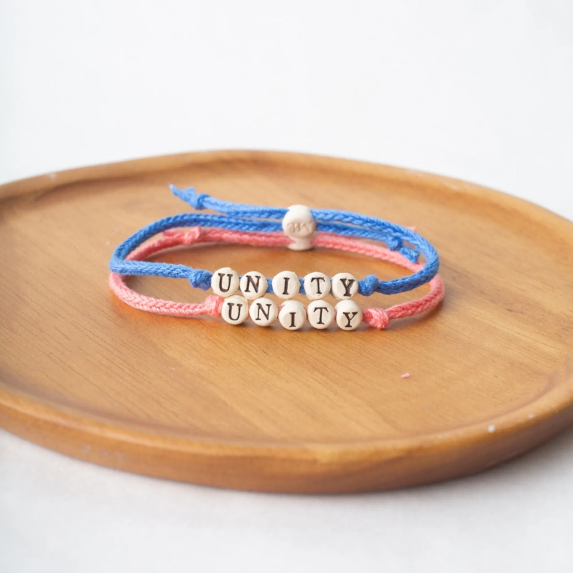 Personalized Friendship Bracelets on Woven Cord