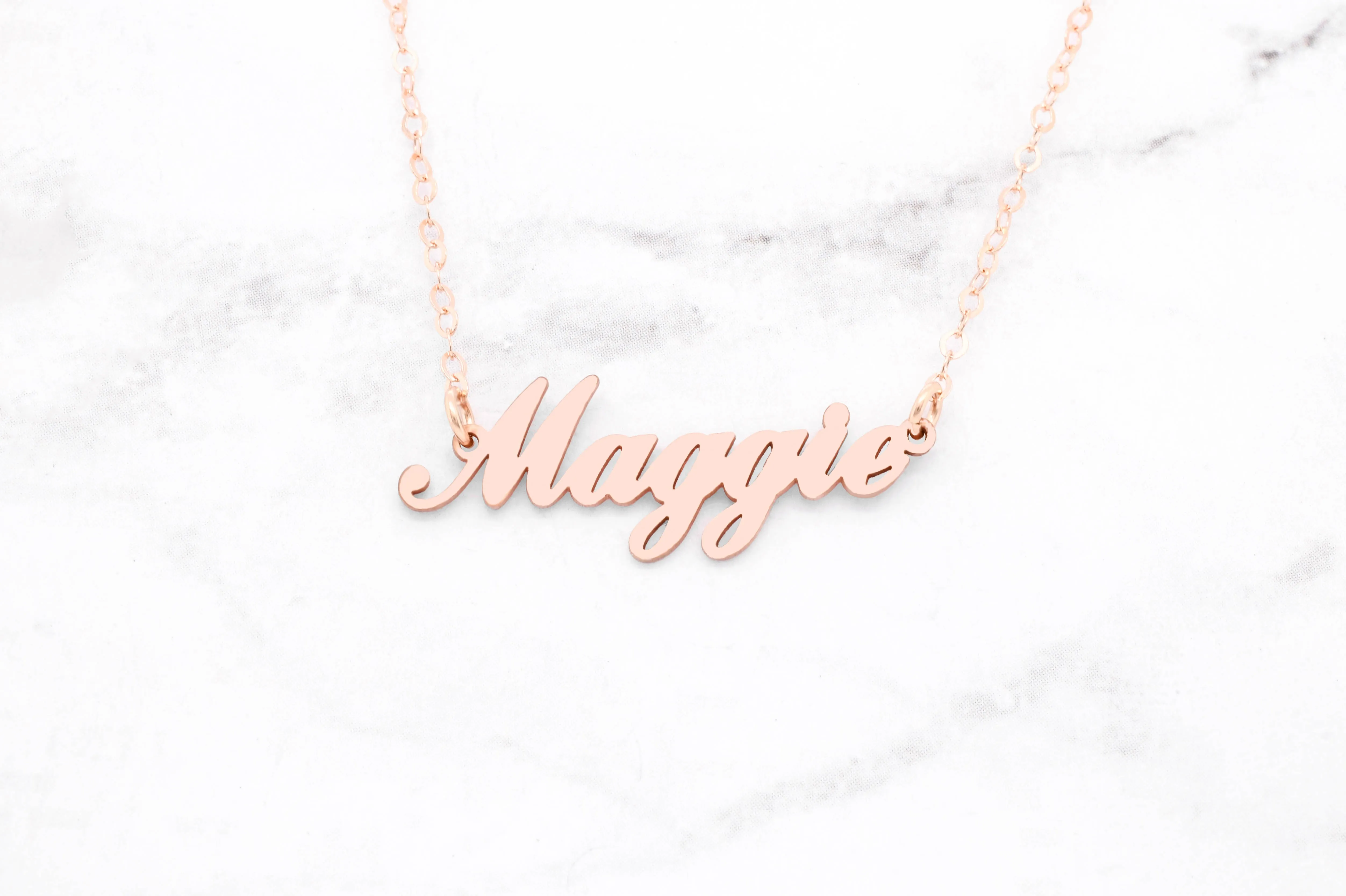 Personalized Name Plate Necklace