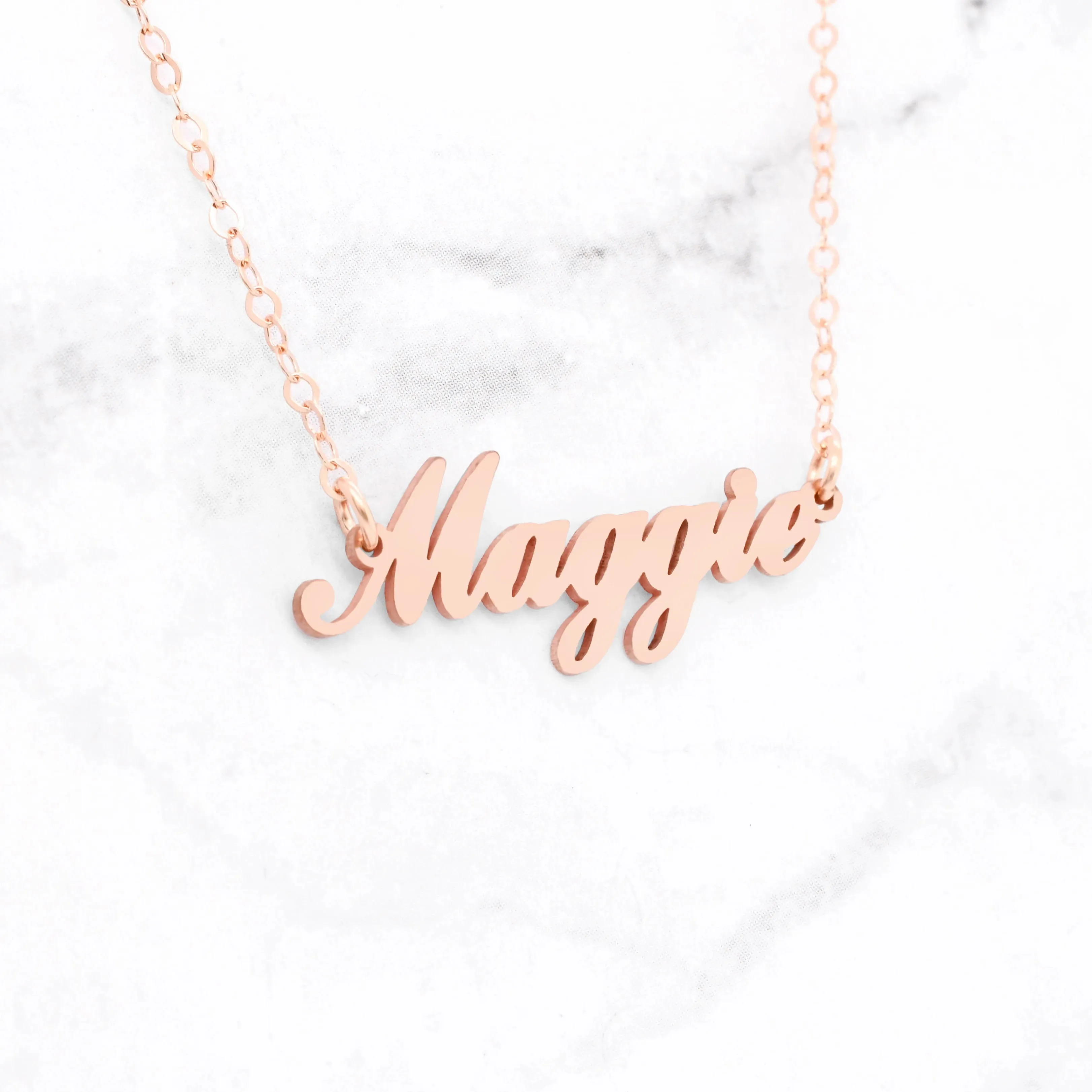 Personalized Name Plate Necklace