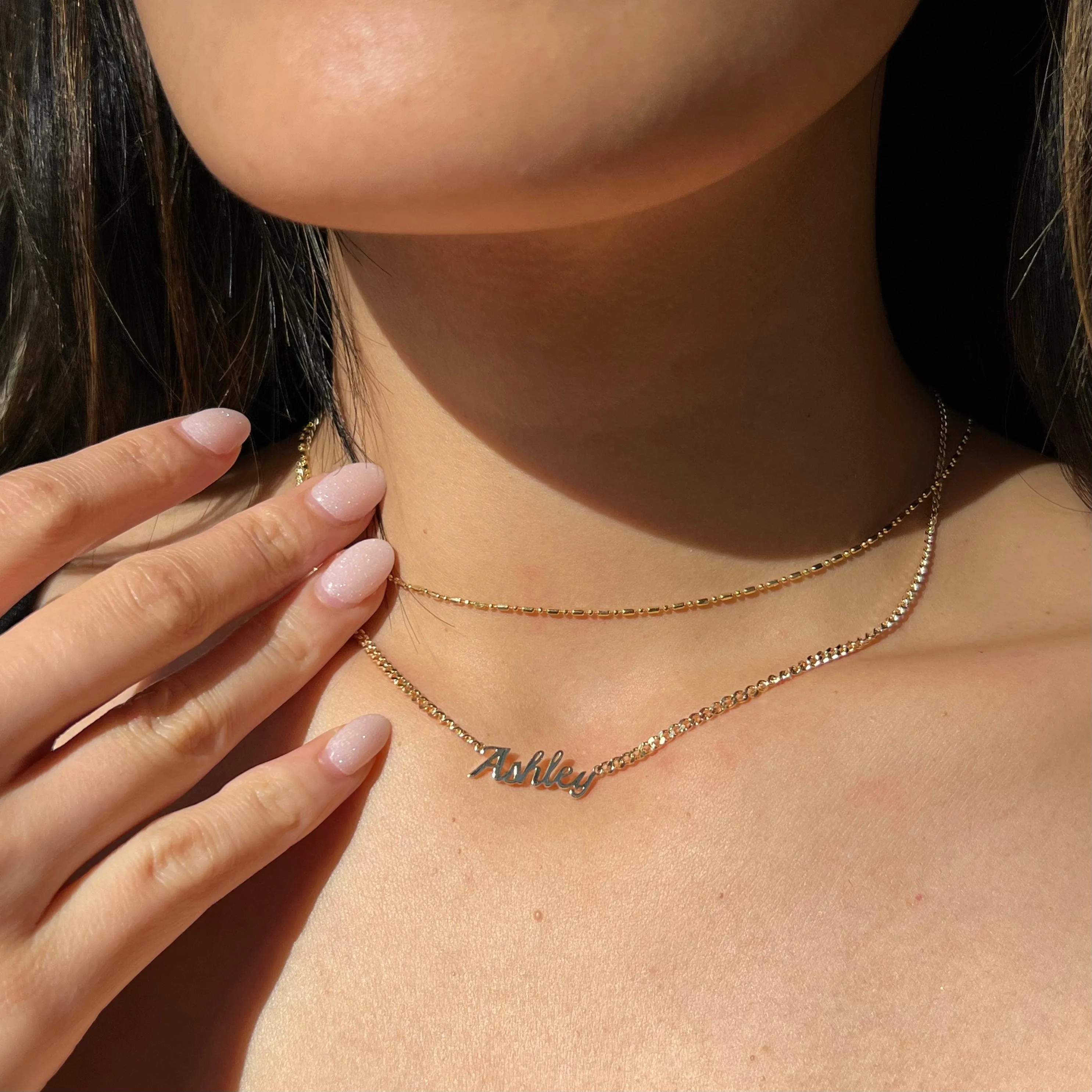 Personalized Nameplate Necklace