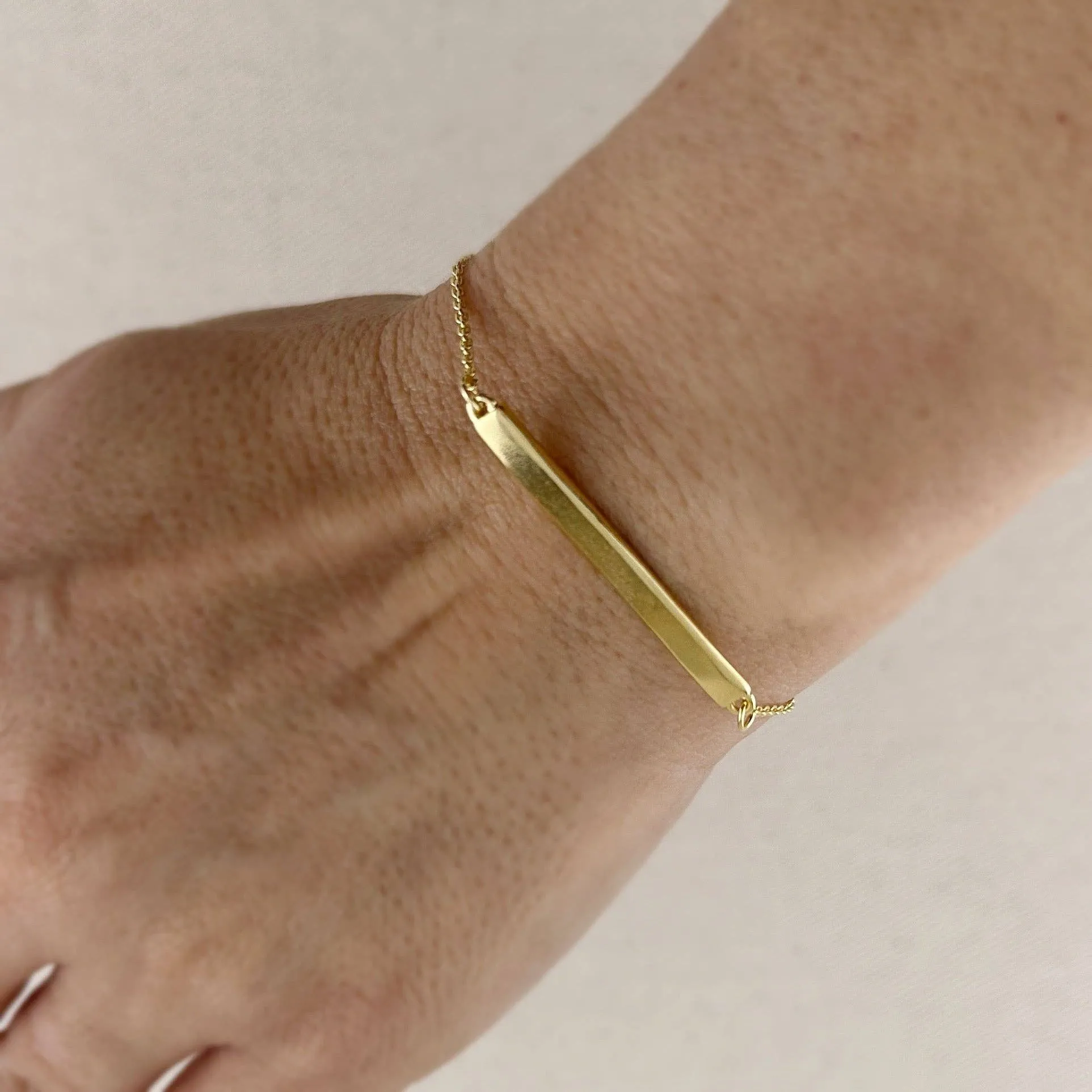 Polished Bar Bracelet