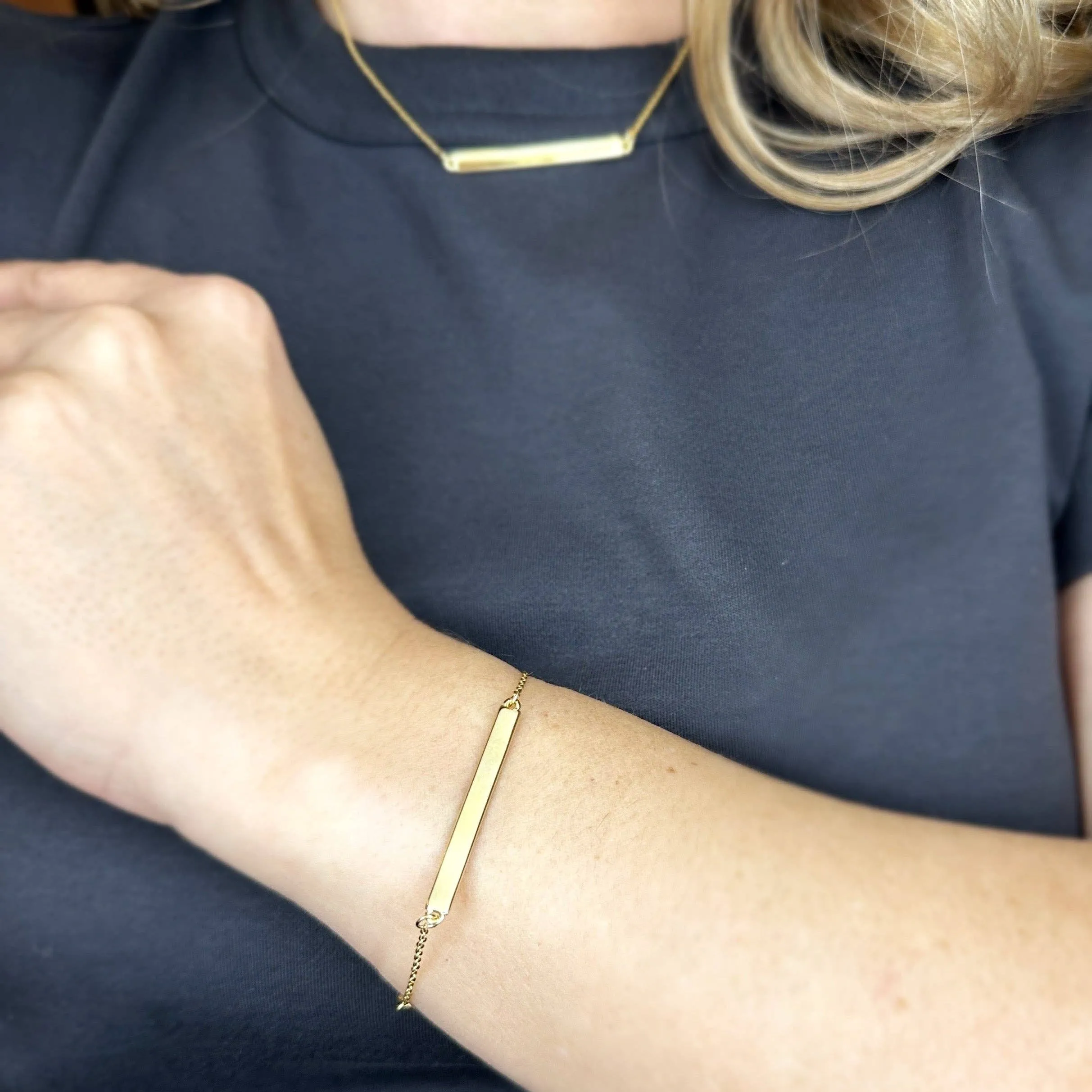 Polished Bar Bracelet