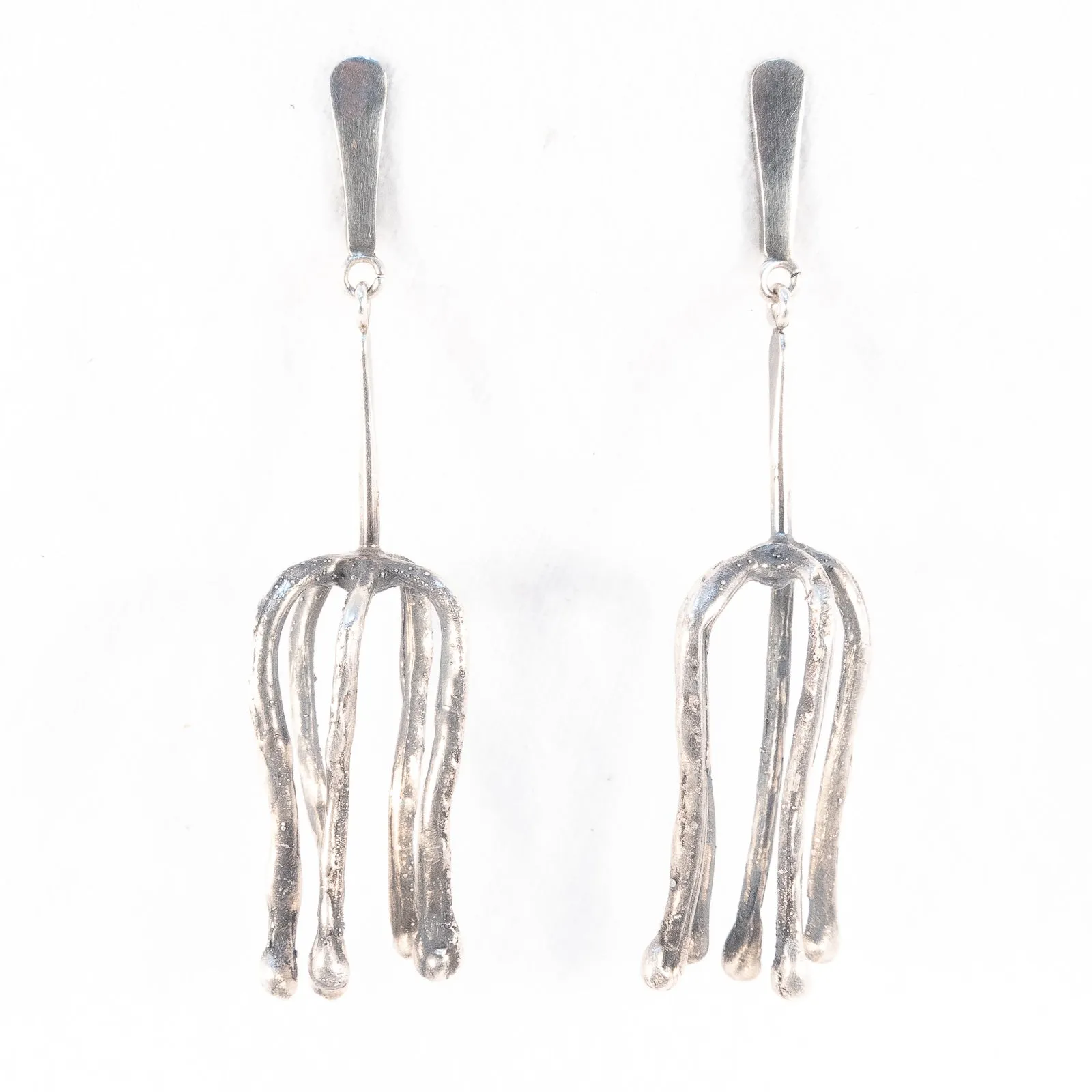 Polly Stehman Sterling Silver Earrings