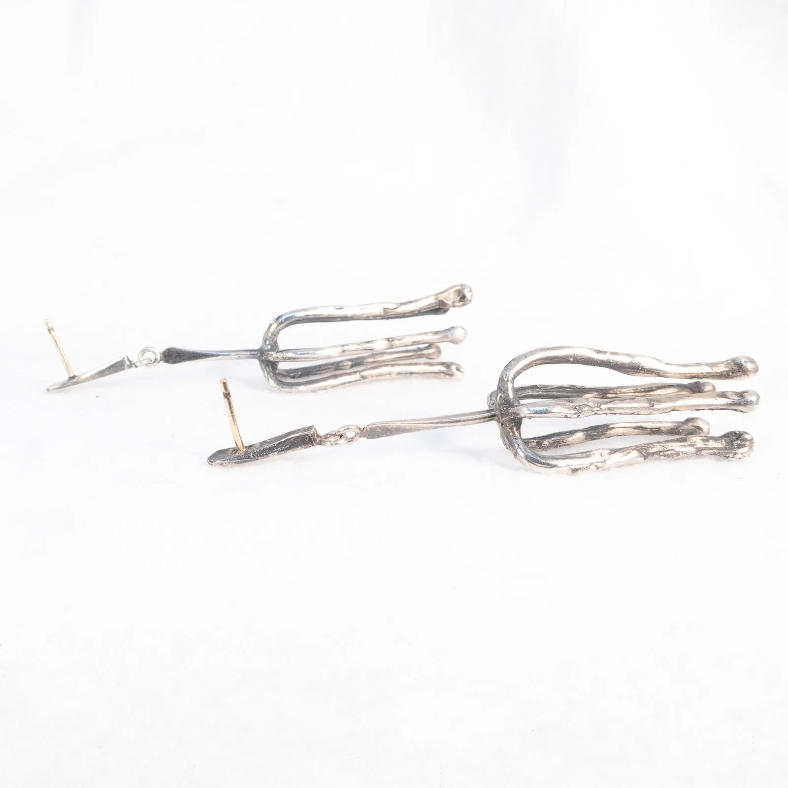 Polly Stehman Sterling Silver Earrings