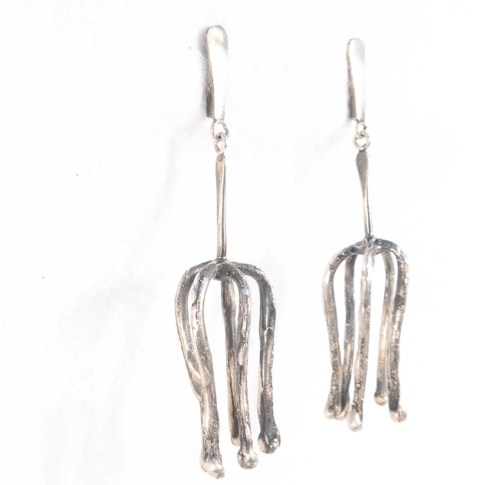 Polly Stehman Sterling Silver Earrings
