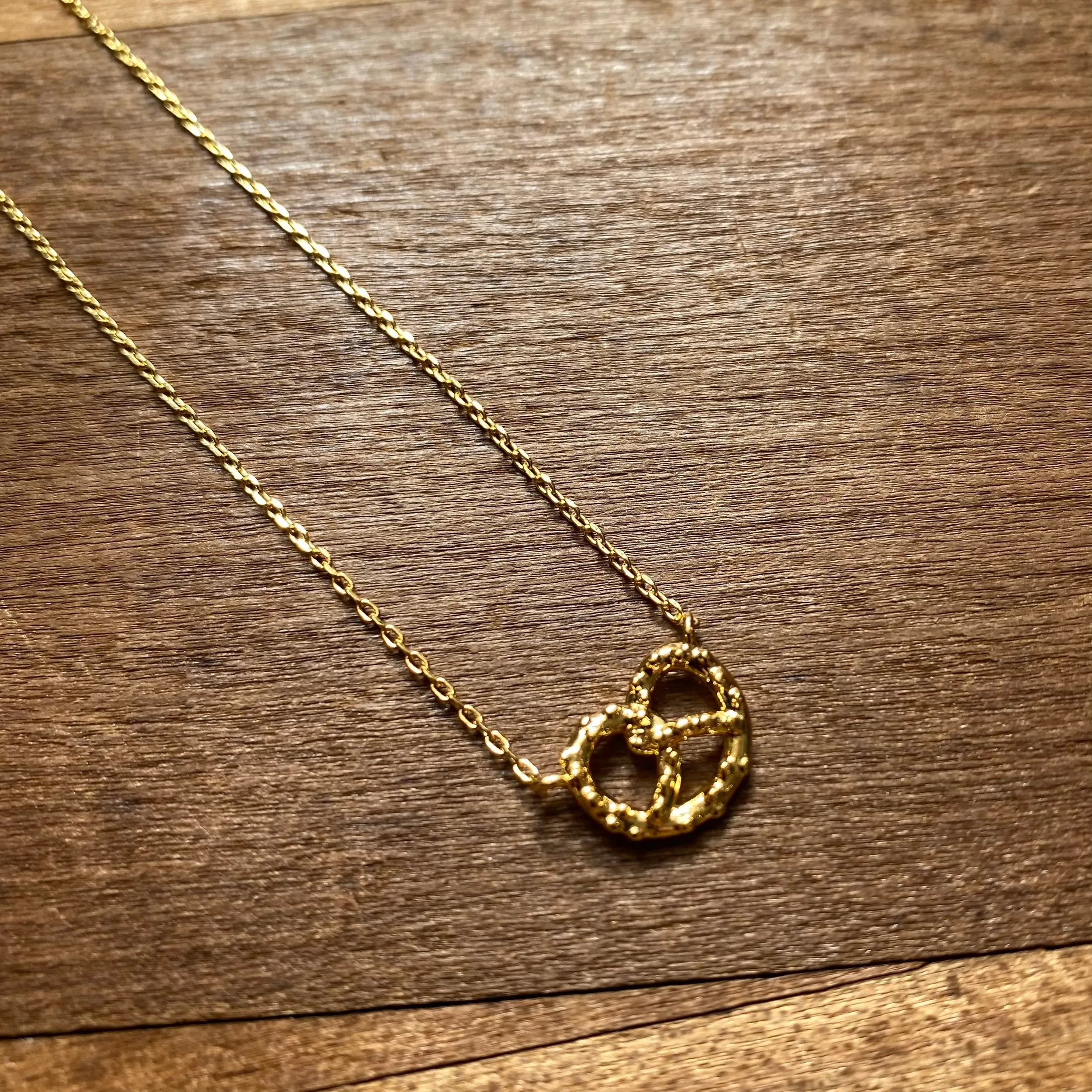 Pretzel Necklaces