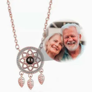 Projection Photo Customed Wind Chimes Necklaces