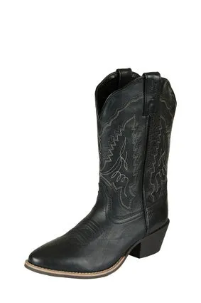 PURE WESTERN CASEY WESTERN WOMENS BOOT - BLACK