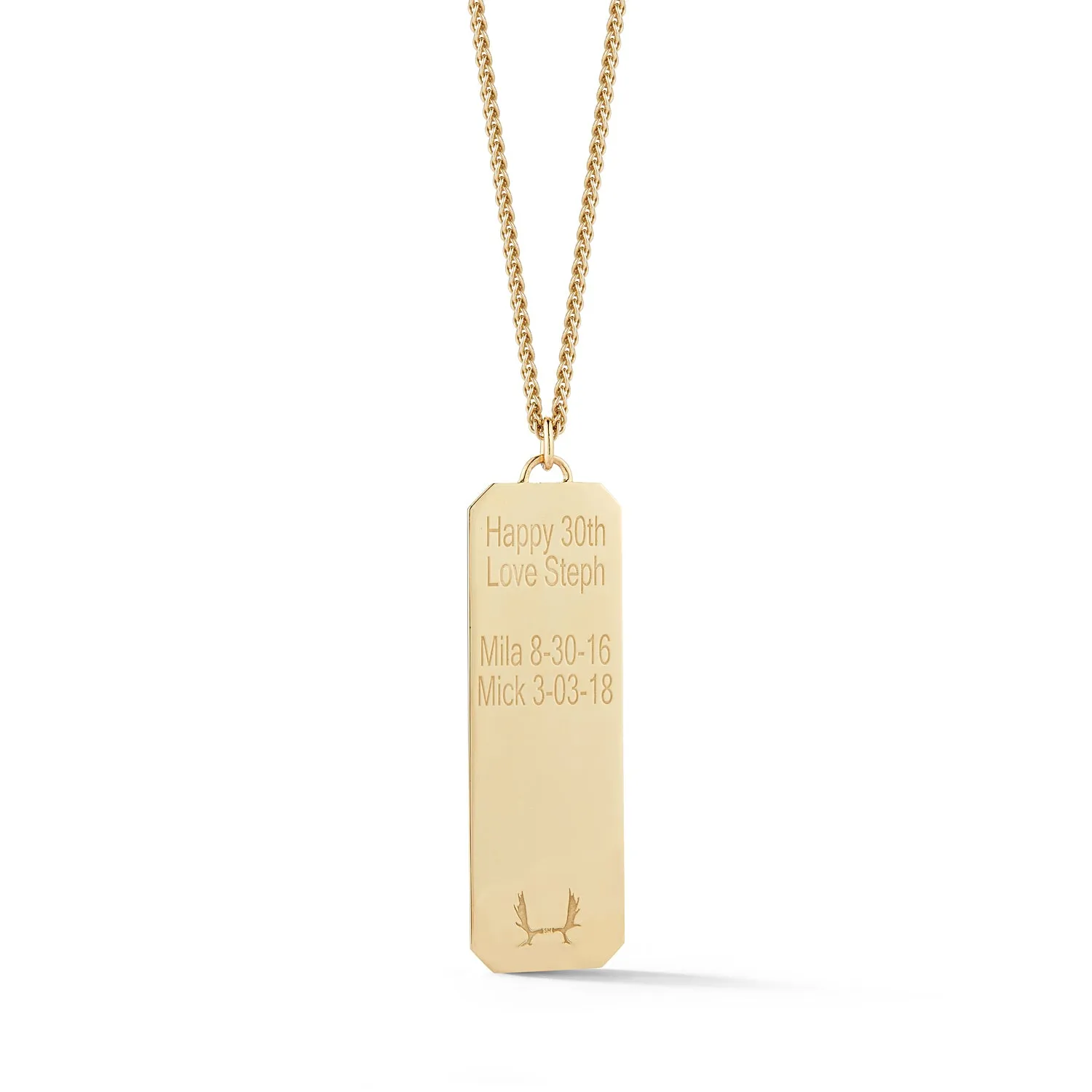 "Nugget" Large Moose Tag