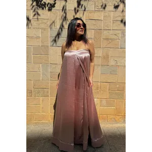 RAISHAA Rose Gold Cocktail Jumpsuit