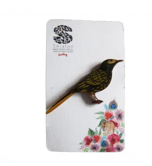 Regent Honeyeater Brooch